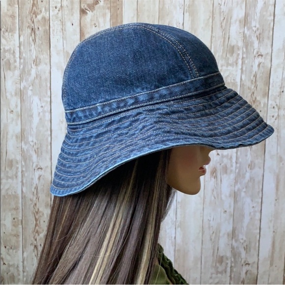 Denim J Crew circle brim hat - Picture 7 of 7